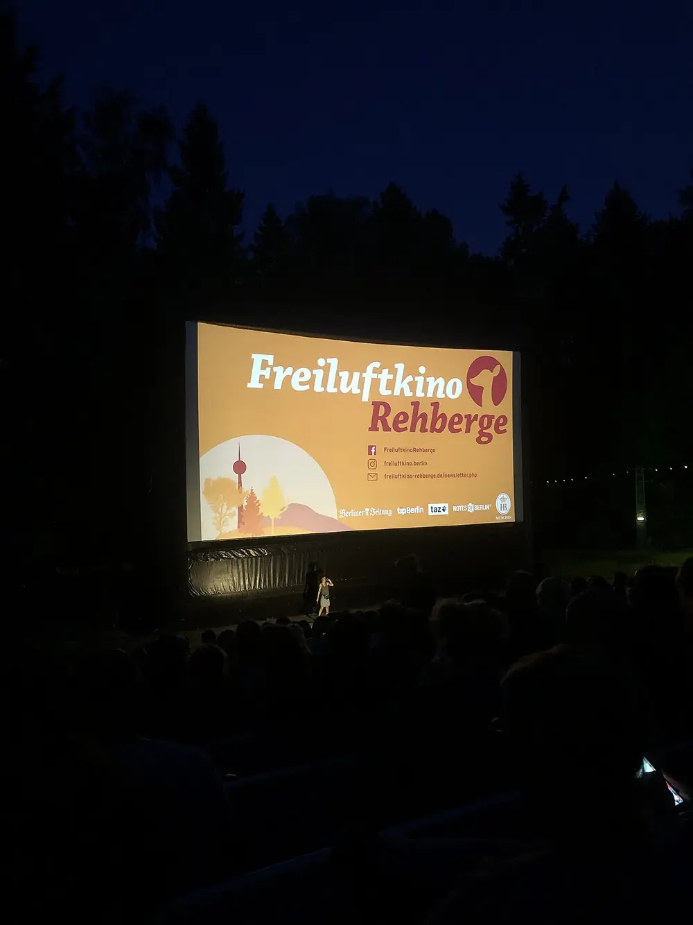Freiluftkino Rehberge im Volkspark Rehberge